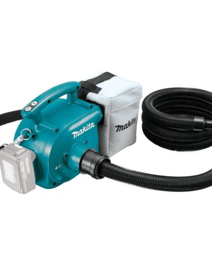 Makita 18V LXT Lithium-Ion Cordless 3/4 Gallon Portable Dry Dust Extractor/Blower, Tool Only (XCV02Z)